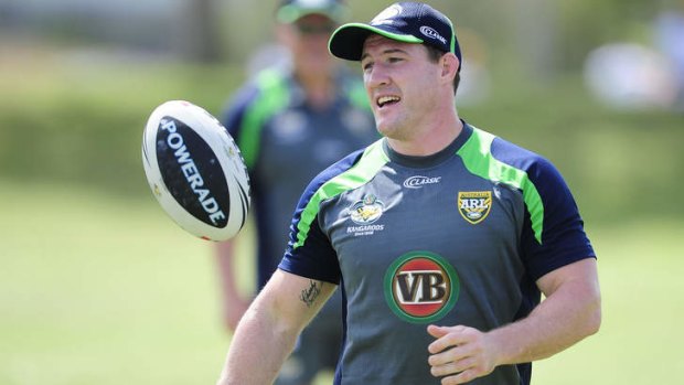 Ready: Paul Gallen says he is physically and mentally fresh for the World Cup and hopes he may get to captain the team.