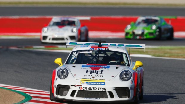 Upgrade: Matt Campbell will soon be driving a much more powerful Porsche product.