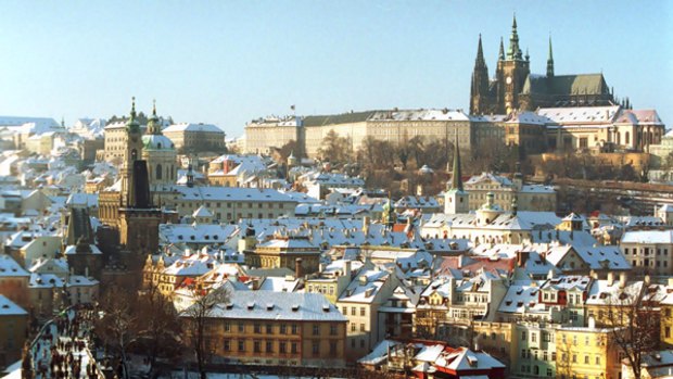 Prague's Old Town: monumentally creepy at times.