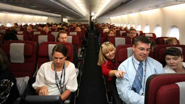 Angle for an empty middle seat if economy is your only option.