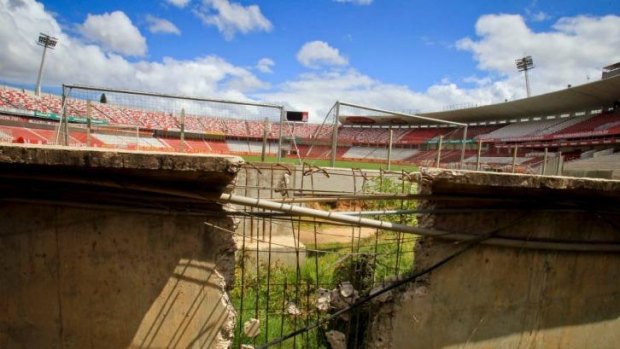 Beira-Rio stadium in Porto Alegre, in March 2, 2012.
