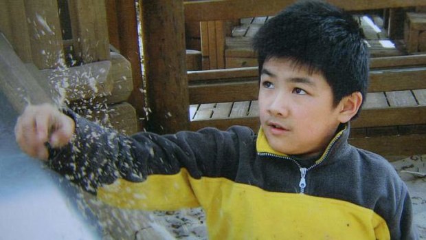 Felix Hua who disappeared in May 2009 during a field trip.
