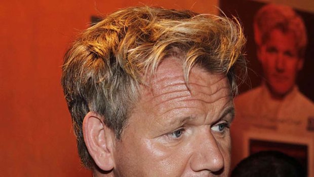 Family dispute ... Gordon Ramsay says his father-in-law took $2.2 million from his company.