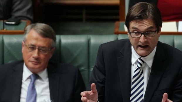 Critical ... Climate Change Minister Greg Combet of the Coalition's "Direct Action".