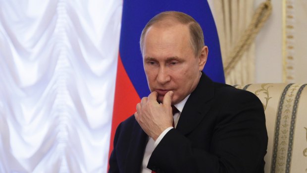 Vladimir Putin has taken a big gamble by supporting the Syrian regime's attack.