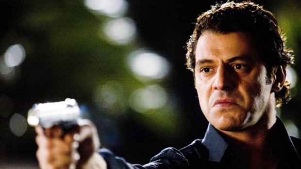 Mean streets ... Vince Colosimo in Underbelly.