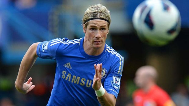 Over the yips? Chelsea striker Fernando Torres.