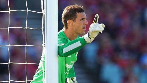 Who wants to be No.1: Wanderers keeper Ante Covic will have an important role to play in the grand final.