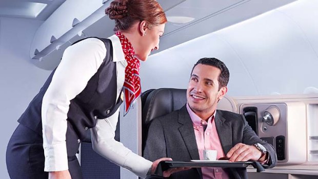 Flight attendants will use the tablet for real-time update details of premium customers, such as special meals and connection gates.