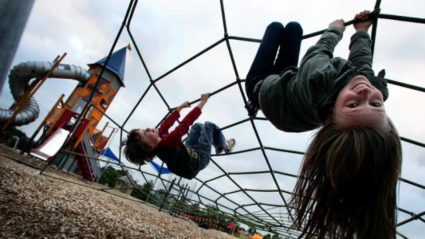 Keeping it real: Children revealed in interviews that they want hills, tunnels, water and a bit of danger in their play spaces.