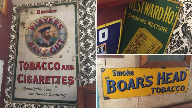 Some of the signs have cost $5,000 and are up to 120 years old.