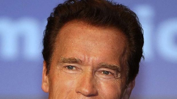 Trying to rebuild his image ... Arnold Schwarzenegger.