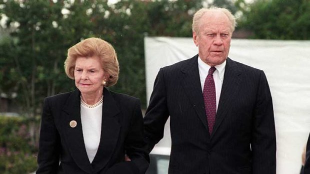 Betty and Gerald Ford in 1994.