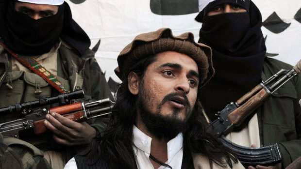 File photograph taken on November 26, 2008, showing Pakistani Taliban commander Hakimullah Mehsud.  A US drone strike in northwest Pakistan on November 1, 2013, killed the Pakistani Taliban leader, intelligence and militant sources told AFP.