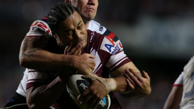 Sought-after: Manly's Steve Matai.