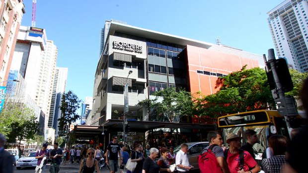 The Borders store in Brisbane's CDB is set to close.
