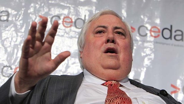 Key backers may now be a source of funds for Clive Palmer.