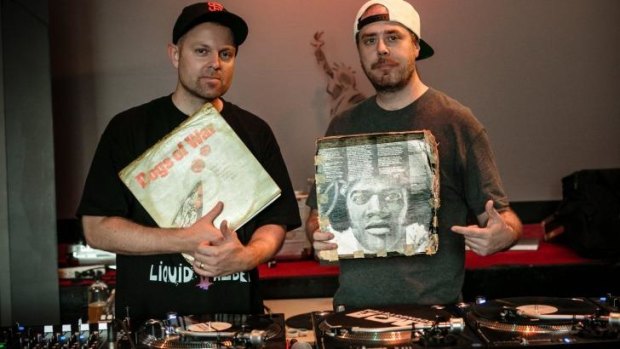 DJ Shadow and Cut Chemist mixed many styles into a cohesive show.