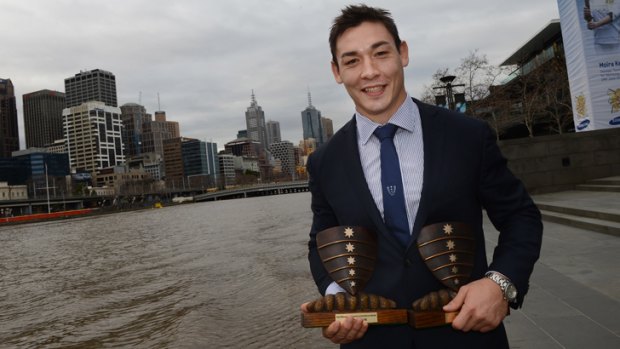 Rebel ace: Gareth Delve has won the Rod Macqueen medal and people’s choice award.