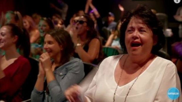 Women in the audience couldn't believe their luck when Tatum revealed himself.