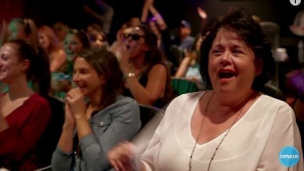 Women in the audience couldn't believe their luck when Tatum revealed himself.