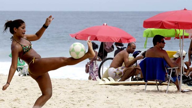 Despite the city's party reputation, many locals in Rio work hard to keep fit and look good.