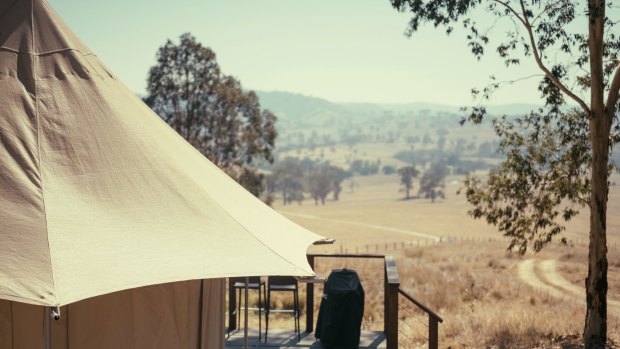 Boydell's luxury glamping brings an African safari-style experience close to home.