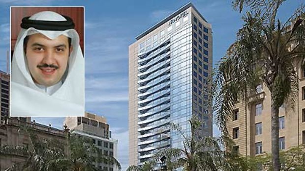 Sheikh Mubarak Abdullah Al Mubarak Al Sabah will build the first new hotel in Brisbane in 12 years.