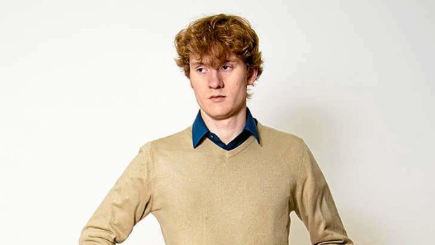 Relentlessly experimental: Musician turned comic James Acaster.