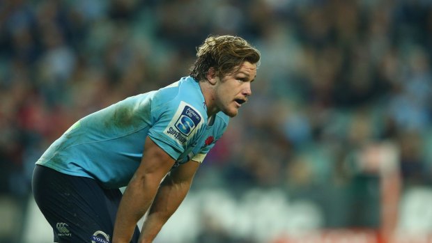 Leader: Michael Hooper will start a Super Rugby season as Waratahs captain for the first time next month.