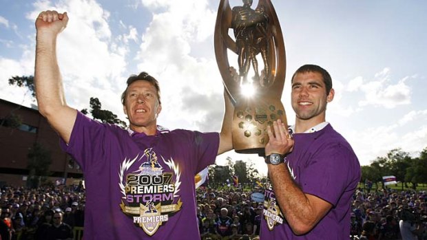 Ring the changes ... Sea Eagles legend, Max Krilich, believes Melbourne's 2007 grand final winning players should hand back their premiership rings.