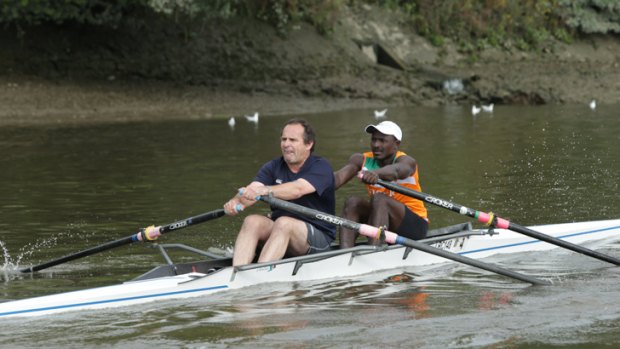 Rupert Guinness puts in the hard slog with Niger rower Hamadou Djibo Issaka in an attempt to prove that not all sports journalists are paunchy, lazy coodabeens.