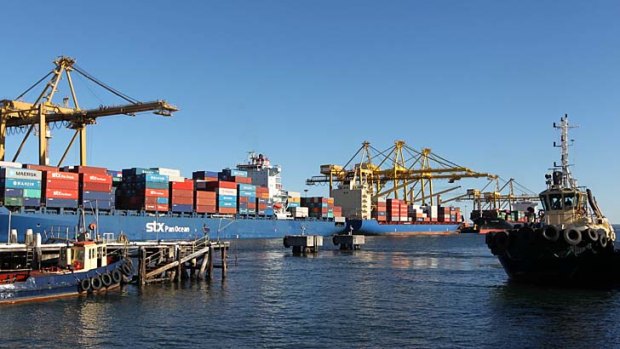 Change in the air: The annual container movement cap will be abolished at Port Botany.