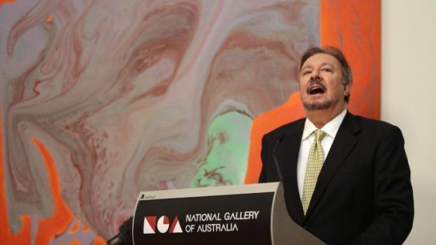 Retiring:National Gallery of Australia director Ron Radford will leave his post soon.