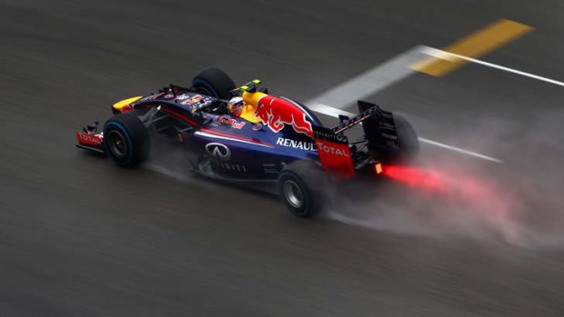 Daniel Ricciardo is on the front row for the Chinese Grand Prix.