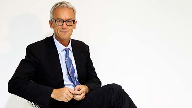 Comfortable position &#8230; FFA chief executive David Gallop has settled into his new role.
