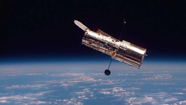 The Hubble Space Telescope: The planet's eye into the distant wonders of the universe.
