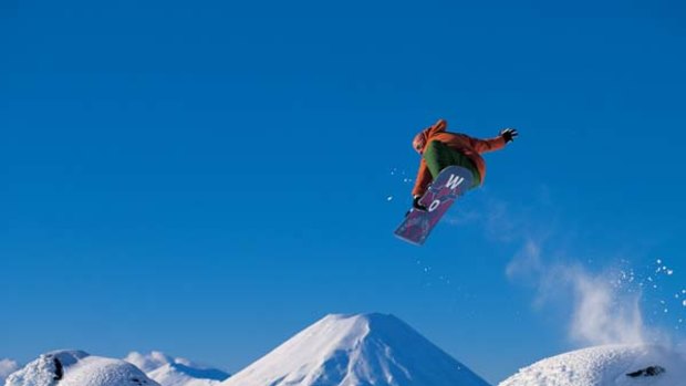 Wild ... the guesswork has been taken out of ski and boarding at Mount Ruapehu.