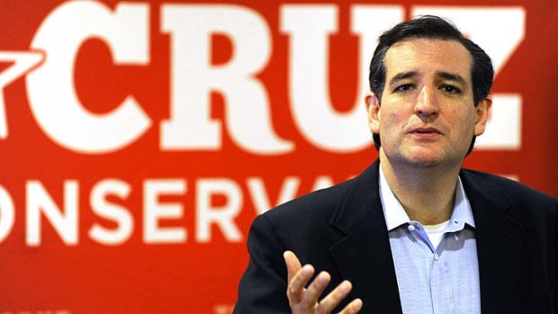 Surprise win &#8230; Texas Republican Senate candidate, Ted Cruz.