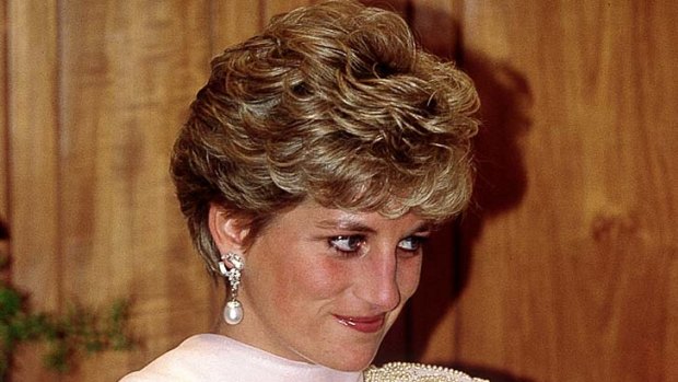 Hounded by the media ... Princess Diana.