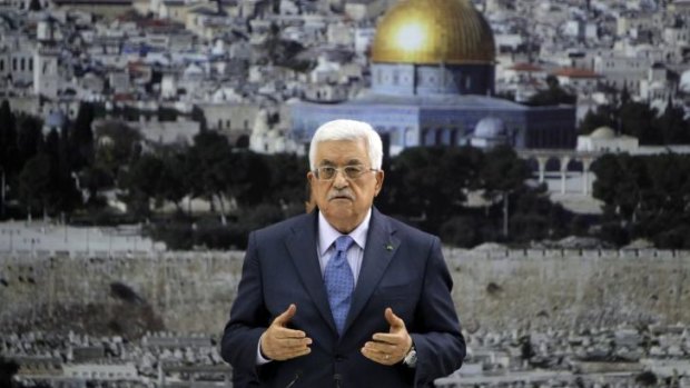 Palestinian Authority President Mahmoud Abbas on Tuesday in Ramallah.