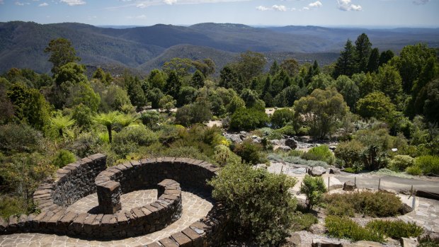 Blue Mountains Botanic Garden, Mount Tomah. The cool-climate site showcases the magnificent foliage of the Blue Mountains' distinct seasons.