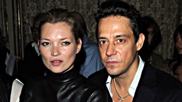 Unfit to be Thaied ... Kate Moss and partner Jamie Hince.