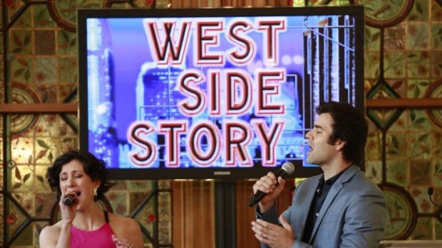 Adam Fiorentino and Deone Zanotto will play Bernardo and Anita in The Production Company's <i>West Side Story</i>.