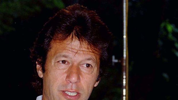 Imran Khan ... planning a NATO blockade.