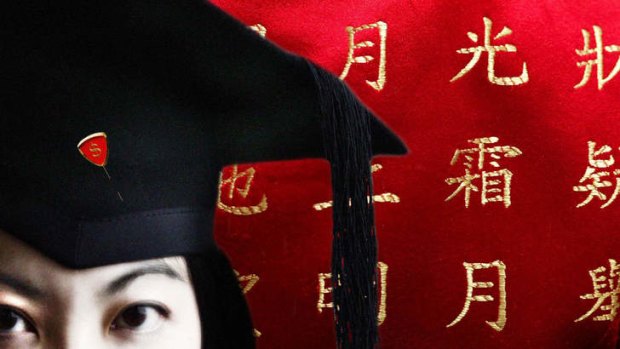 Turnaround ... student enrolments from China and other Asian states are on the rise.