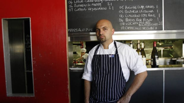 Richard Ptacnik head chef at Otto Ristorante.