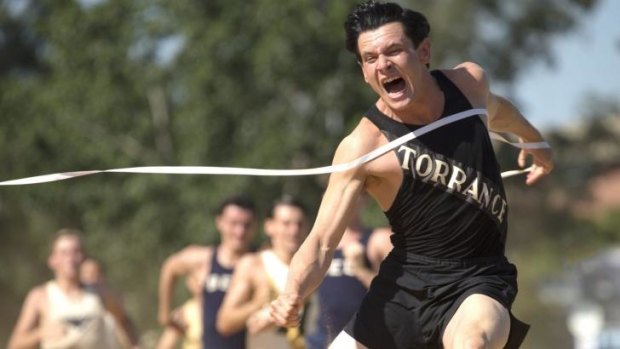 Biopic: Jack O'Connell stars as Louis Zamperini in Angelina Jolie's <i>Unbroken.</i>