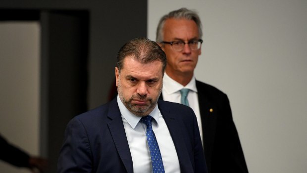 Ange Postecoglou steps down from Socceroos' post.