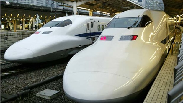 Bullet trains in Tokyo ... but do they make sense for Australia?